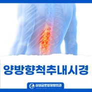 수성구정형외과 양방향척추내시경에 대한 지식더하기