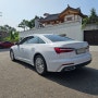 0910 AUDI A6 45TFSI 엔진오일 교환등 수원수입차정비 지오카