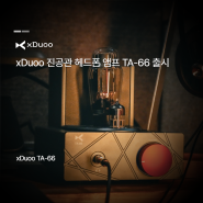 진공관 앰프? 찐공관 앰프! xDuoo TA-66 출시!