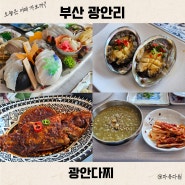 부산 광안리 횟집 추천 광안다찌 스끼다시부터 완벽한 코스 후기