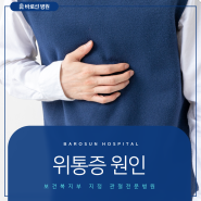 위통증 원인, 위염과 그 해결 방법