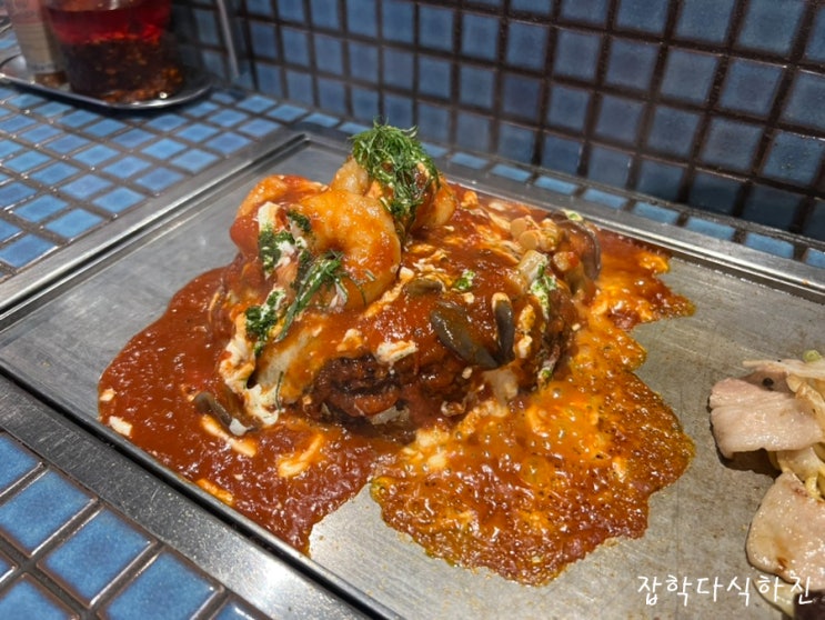 서울 오꼬노미야끼 추천! 우와 홍대 본점. 토마토 오꼬노미야끼&시오 야끼소바 짱짱 맛있다.. : 네이버 블로그
