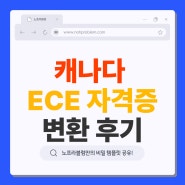 캐나다 ECE 자격증 변환 (feat. 레벨 2 승인 후기)