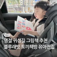 추석 명절 귀성길 그림책 추천 블루래빗 토끼책방