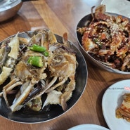 부산 맛집투어, 간장게장 양념게장에 재첩국까지 무한리필 사천게장집