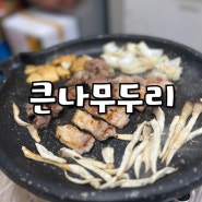 스플라스리솜근처 맛집 덕산 고깃집 큰나무두리 내돈내산 후기