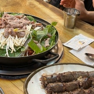 대전 월평동 순대맛집, 탄방골 참순대 월평본점 곱창전골 후기