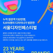 2024 서울디자인페스티벌 1차 얼리버드 티켓 오픈