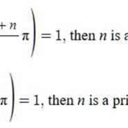 Primality test (주어진 n이 소수인지 대략적으로 확인하는 방법)