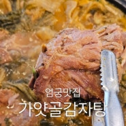 부산 엄궁 맛집 찐한 육수가 일품인 가얏골 감자탕 학장점 주차가능