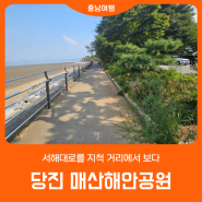 서해대로를 지척 거리에서 보다 '매산해안공원'