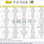 덕인노인전문요양원 24년 9월 넷째주 식단표