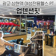 상현역 광교PT 여성전용헬스장 업텐션핏 1:1PT 받아본 후기