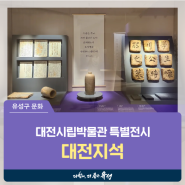 대전 유성구 전시, 대전시립박물관 특별전시 '대전지석 : 돌과 흙에 새긴 삶'