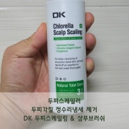 두피스케일러 :> 두피각질 정수리냄새 제거 DK 두피스케일링 & 샴푸브러쉬