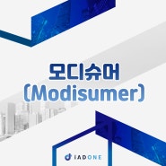 아이애드원과 함께 알아보는 모디슈머 트렌드!