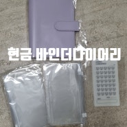 초감각 현금챌린지 무지출 가계부 현금 바인더