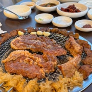 대구 수성구 돼지갈비 맛집 본가숯불돼지갈비 수성못점 뷰맛집으로 제격