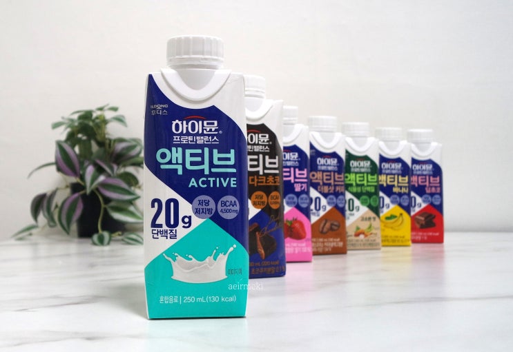 맛있는 하이뮨 프로틴 밸런스 액티브 다양한 맛 프로틴 음료 : 네이버 블로그