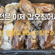 인천 이젠 갑오징어시즌 쭈꾸미낚시 마무리 인천 영흥도 배낚시 팀만수