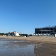 충남 태안 여행 ‖ 센티마르 펜션 글램핑 : 학암포해수욕장 바로 앞 오션뷰 풀빌라