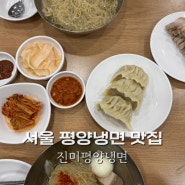 서울 평양냉면 맛집 진미평양냉면 2번째 방문 분위기 최악