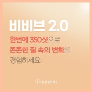 비비브 가격 2.0을 350샷을 받아야 하는 이유