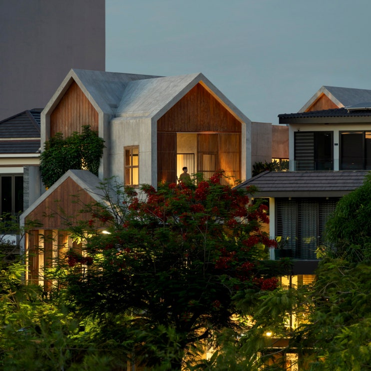 목재, 콘크리트, 그리고 자연이 조화를 이룬 3층 집, Da Nang Villa by AD9 Architects : 네이버 블로그