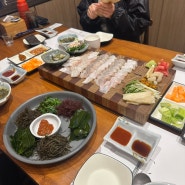 원주 부산횟집 무실동 맛집ㅣ무실동 횟집ㅣ숙성회 코스요리