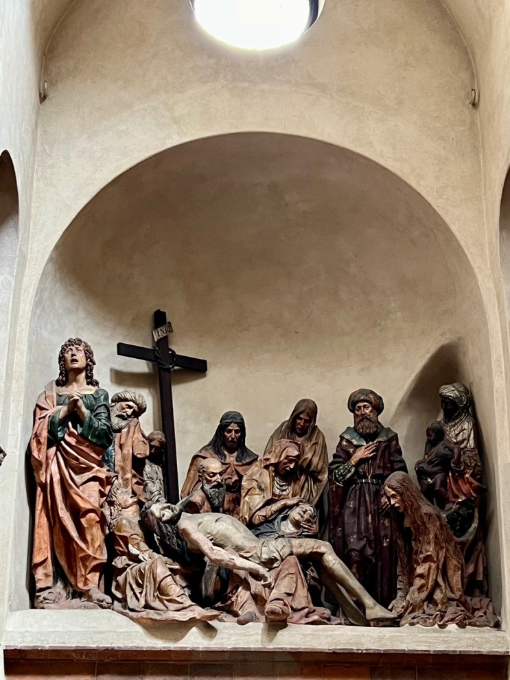 [밀라노]  산 사티로 성당(Chiesa di Santa Maria presso San Satiro) - 트롱프뢰....