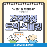 2주완성 토익스피킹 커리큘럼