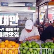 대만 이란 여행 녹두우유 파파야우유 맛집은 여기요!