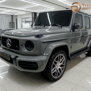 벤츠 G63 AMG, 블랙을 제대로 즐기기 위한 방법! (#나이크패키지 #부분PPF #지바겐 #G400d)