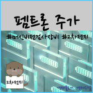 펨트론 주가 및 3D 머신비전 검사장비 수주