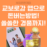 교보로감 앱으로 자산관리부터 돈모으는방법