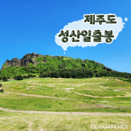 제주도 성산일출봉 예약 야간투어, 우뭇개해안