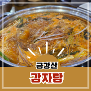 한성백제역 맛집 금강산감자탕 내돈내산 방문기 / 주차, 아기의자