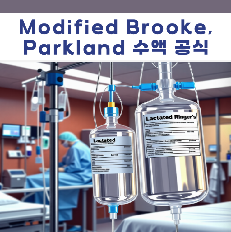 화상 Modified Brooke Parkland Baxter 수액 치료 공식 : 네이버 블로그