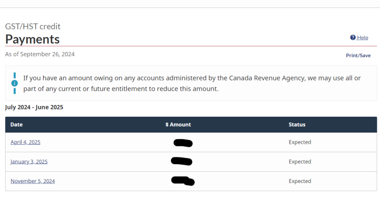 캐나다 GST/HST rebate 받기 : 네이버 블로그