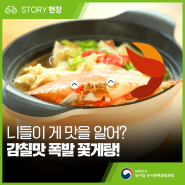 니들이 게 맛을 알어? 감칠맛 폭발 꽃게탕