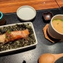후쿠오카 아침 식사 - 하카타 멘타이쥬 (명란덮밥, 멘타이스프, 츠케멘)