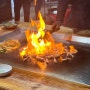 명지 '그날이후불타는삼겹살' 🔥: 화려한 불쇼와 함께 맛있는 고기가 가득한 곳!