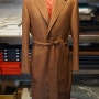 라끼아베 코트 / 피아첸자 시가 브라운 캐시미어 & 실크 로브 / Piacenza Cigar Brown Cashmere & Silk Robe Coat