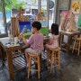 [ 2023 치앙마이한달살기] 아이와 치앙마이 페인팅체험 카페 'PAW made cafe & painting'(포 메이드카페 앤 페인팅)