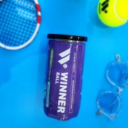 [런칭안내] 윈테니스 시합구'위너볼-WINNER BALL'이 런칭되었습니다. (테니스공/가성비 테니스공/테니스캔볼)