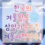 평창겨울여행 한국의 겨울왕국 삼양라운드힐 위치 풍경 준비물 화이트시즌 후기