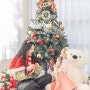 부산 크리스마스 셀프 스냅 사진 3500K 렌탈 스튜디오