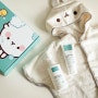 셀라피 X 몰랑이 아기목욕가운 보습크림 신생아선물 세트 추천