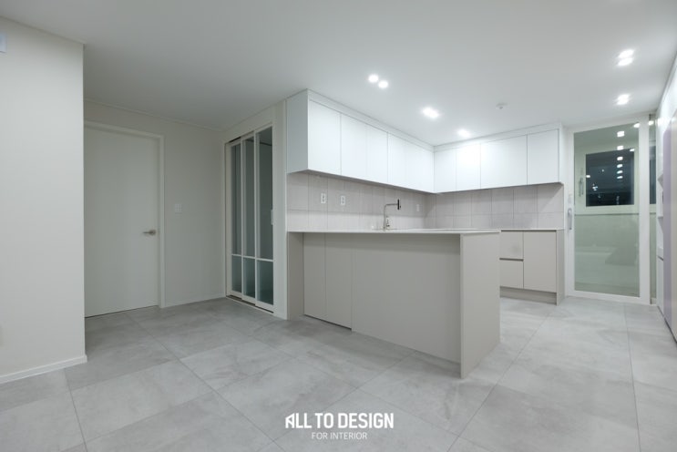 포인트 컬러로 채워나가는 32평 인테리어 대구 죽전그린빌 [AlltoDesign올투디자인] : 네이버 블로그
