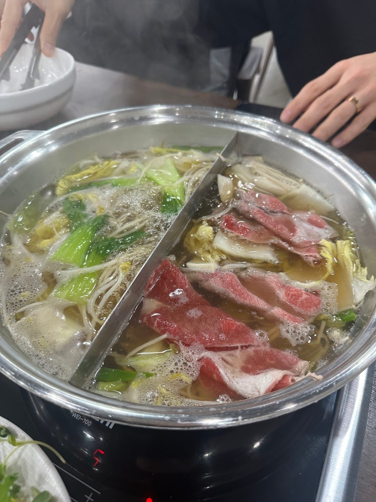 아산 신정호 맛집 : 소고기 무한리필, 다양한 샐러드바 달샤브샤브